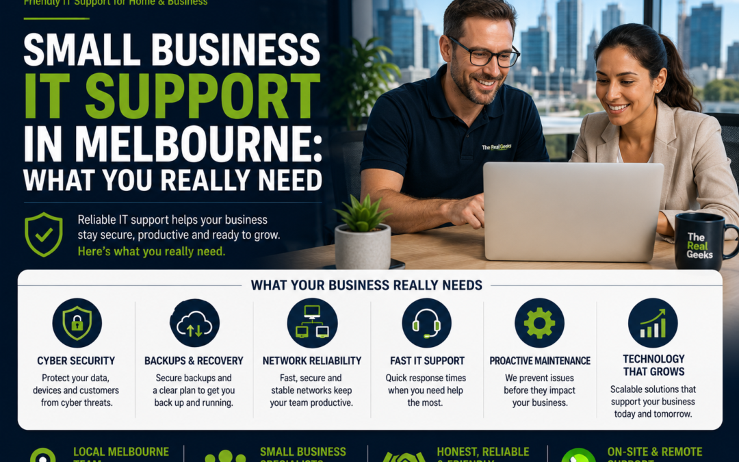 Small Business IT Support in Melbourne: What You Really Need